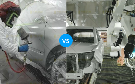 方案設(shè)計(jì):汽車門把手自動噴涂機(jī)器人